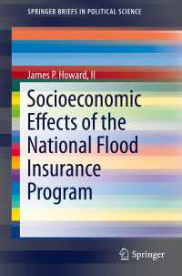 Socioeconomic Effects of the National Flood Insurance Program〈1st ed. 2016〉