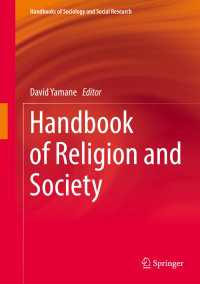 Handbook of Religion and Society〈1st ed. 2016〉