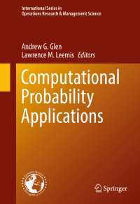 Computational Probability Applications〈1st ed. 2017〉