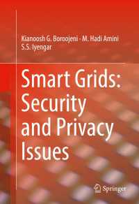 Smart Grids: Security and Privacy Issues〈1st ed. 2017〉