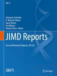 JIMD Reports - Case and Research Reports, 2012/6〈2013〉