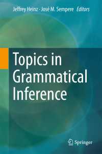 Topics in Grammatical Inference〈1st ed. 2016〉