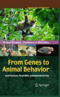 From Genes to Animal Behavior : Social Structures, Personalities, Communication by Color