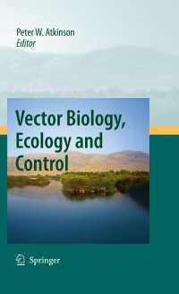 病原媒介生物学：生態と制御<br>Vector Biology, Ecology and Control