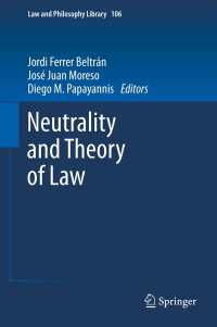 中立性と法理論<br>Neutrality and Theory of Law