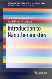 Introduction to Nanotheranostics〈1st ed. 2016〉