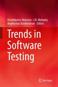 Trends in Software Testing〈1st ed. 2017〉