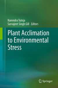 Plant Acclimation to Environmental Stress