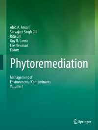 Phytoremediation : Management of Environmental Contaminants, Volume 1