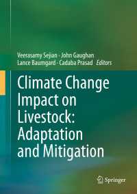 Climate Change Impact on Livestock: Adaptation and Mitigation〈2015〉
