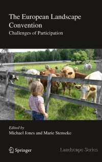 The European Landscape Convention : Challenges of Participation