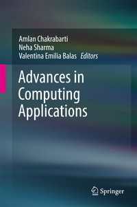 Advances in Computing Applications〈1st ed. 2016〉