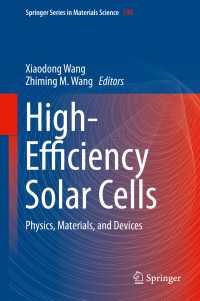 High-Efficiency Solar Cells : Physics, Materials, and Devices