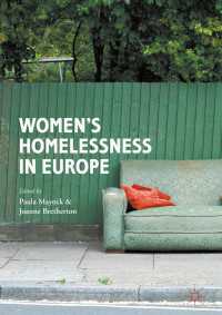 Women’s Homelessness in Europe〈1st ed. 2016〉