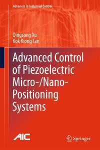 Advanced Control of Piezoelectric Micro-/Nano-Positioning Systems〈1st ed. 2016〉