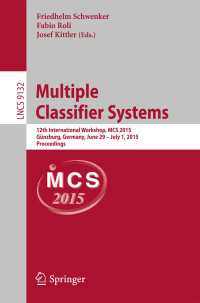 Multiple Classifier Systems : 12th International Workshop, MCS 2015, G&uuml;nzburg, Germany, June 29 - July 1, 2015, Proceedings