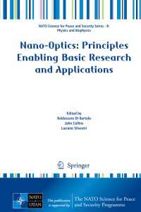 Nano-Optics: Principles Enabling Basic Research and Applications〈1st ed. 2017〉