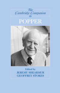 ケンブリッジ版　ポパー必携<br>The Cambridge Companion to Popper