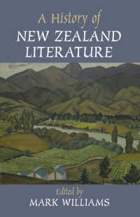 ケンブリッジ版　ニュージーランド文学史<br>A History of New Zealand Literature