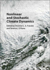 非線形・確率論的気候力学<br>Nonlinear and Stochastic Climate Dynamics