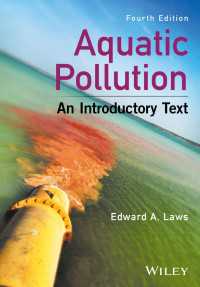 水質汚染：入門テキスト（第４版）<br>Aquatic Pollution : An Introductory Text（4）