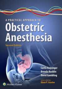 A Practical Approach to Obstetric Anesthesia（2）