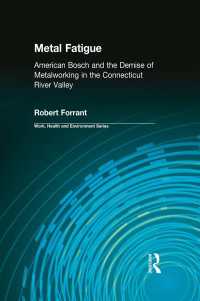 Metal Fatigue : American Bosch and the Demise of Metalworking in the Connecticut River Valley