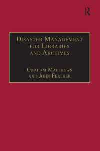 Disaster Management for Libraries and Archives