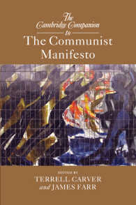 ケンブリッジ版　『共産党宣言』必携<br>The Cambridge Companion to The Communist Manifesto
