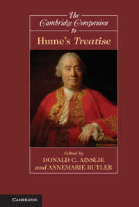 ケンブリッジ版 ヒューム『人性論』必携<br>The Cambridge Companion to Hume's Treatise