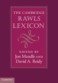 ケンブリッジ版　ロールズ事典<br>The Cambridge Rawls Lexicon