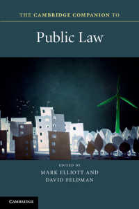 ケンブリッジ版　公法必携<br>The Cambridge Companion to Public Law