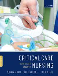 Critical Care Nursing : Science and Practice（3）