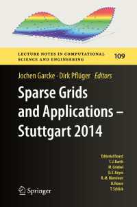 Sparse Grids and Applications - Stuttgart 2014〈1st ed. 2016〉