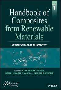再生可能材料由来複合材料ハンドブック（全８巻）第１巻：構造・化学<br>Handbook of Composites from Renewable Materials, Structure and Chemistry〈Volume 1〉