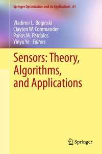 センサー：理論、アルゴリズム、応用<br>Sensors: Theory, Algorithms, and Applications