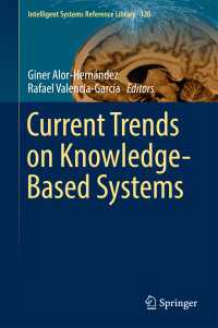 Current Trends on Knowledge-Based Systems〈1st ed. 2017〉