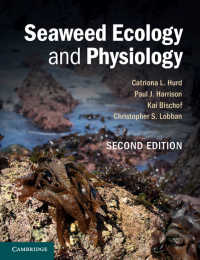 海藻の生態学・生理学（第２版）<br>Seaweed Ecology and Physiology（2）