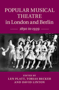 Popular Musical Theatre in London and Berlin : 1890 to 1939