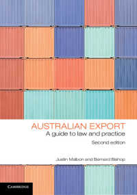 オーストラリアの輸出業：法・実務ガイド（第２版）<br>Australian Export : A Guide to Law and Practice（2）