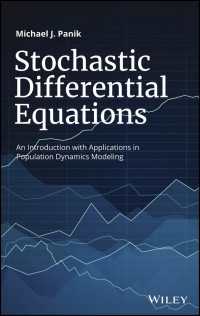 確率微分方程式入門：人口動態モデル化への応用<br>Stochastic Differential Equations : An Introduction with Applications in Population Dynamics Modeling