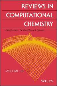 計算化学レビュー　第３０巻<br>Reviews in Computational Chemistry, Volume 30