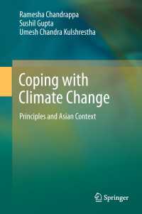 Coping with Climate Change : Principles and Asian Context