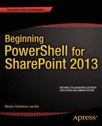 Beginning PowerShell for SharePoint 2013〈1st ed.〉