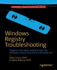 Windows Registry Troubleshooting〈1st ed.〉
