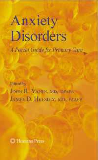 Anxiety Disorders : A Pocket Guide For Primary Care