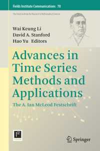 Advances in Time Series Methods and Applications〈1st ed. 2016〉 : The A. Ian McLeod Festschrift