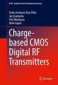 Charge-based CMOS Digital RF Transmitters〈1st ed. 2017〉