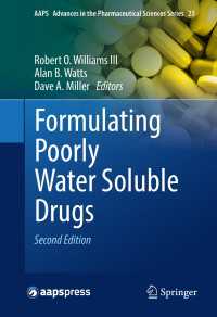 Formulating Poorly Water Soluble Drugs〈2nd ed. 2016〉（2）