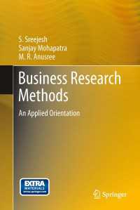 Business Research Methods〈2014〉 : An Applied Orientation